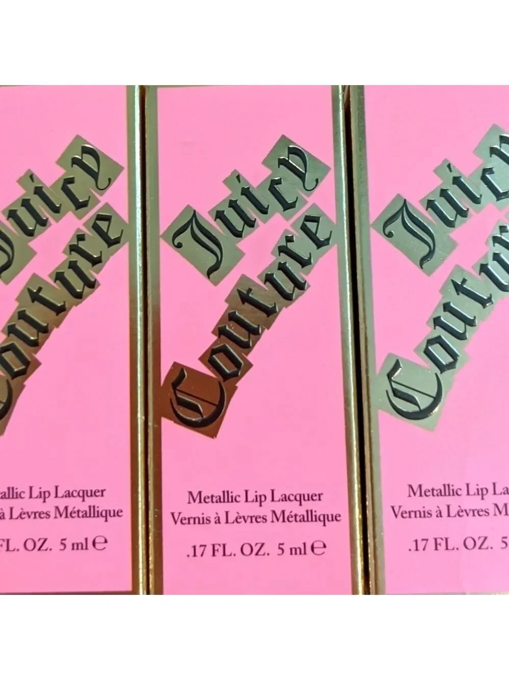 Retired Juicy Couture Metallic Lip Lacquer - NIB